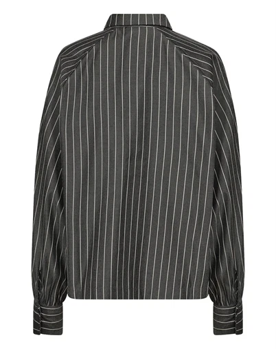 Leveté Room - LR - Kaya 1 Skjorte - Black Oyster Combi